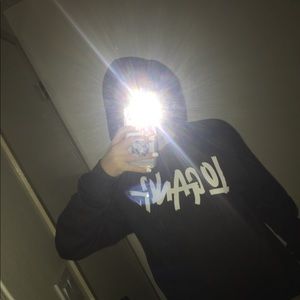 logang hoodie ( grey )